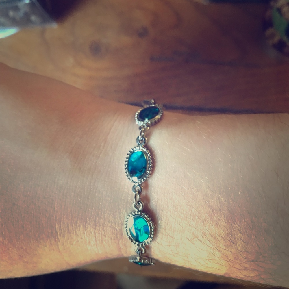 Sterling silver bracelet from Japan.